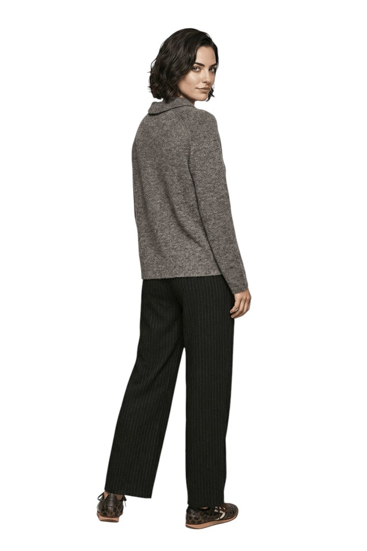 Jeff polo shirt dames grijs Olson