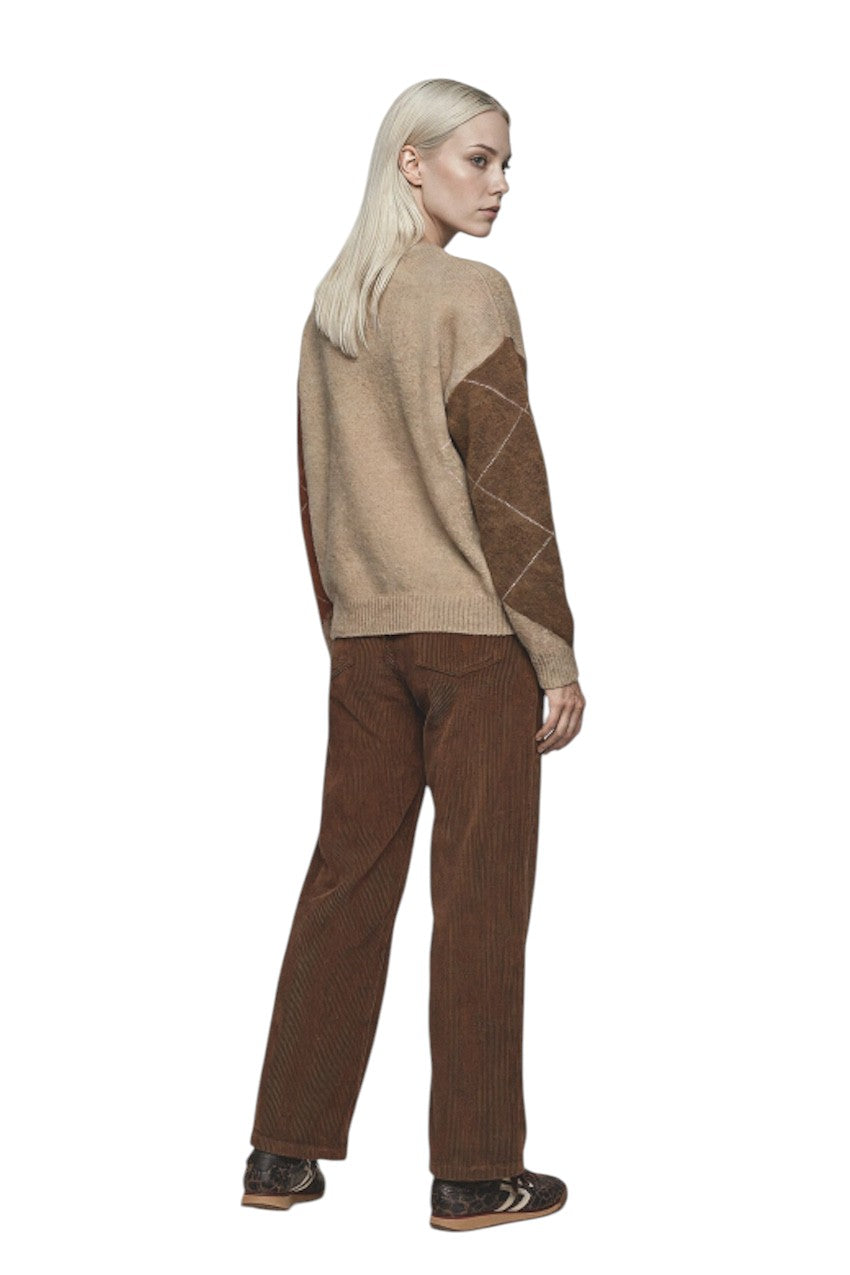 Jeff pull trui dames beige Aspen