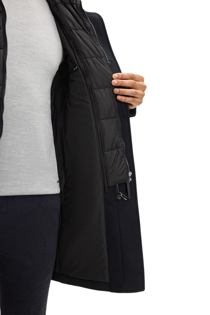 Joop} dress coat men navy MIKOS