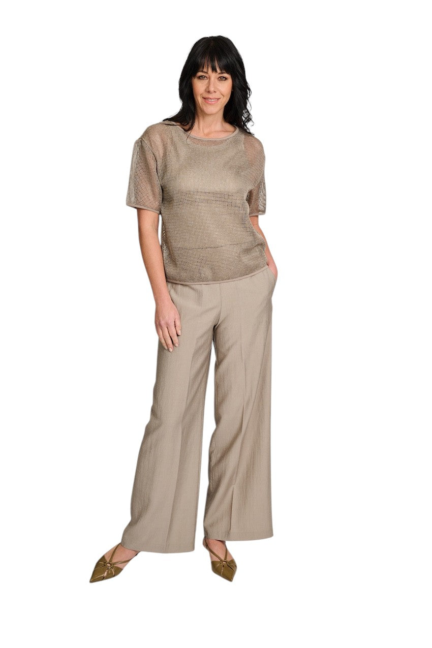 Margittes camiseta señoras beige