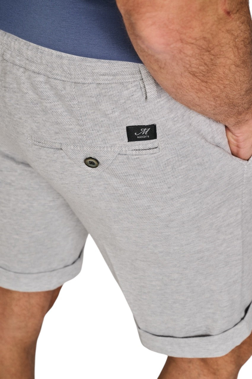 Mason'S Men bermuda heren grijs Torino jog 9BF2R4940JT104N 103A