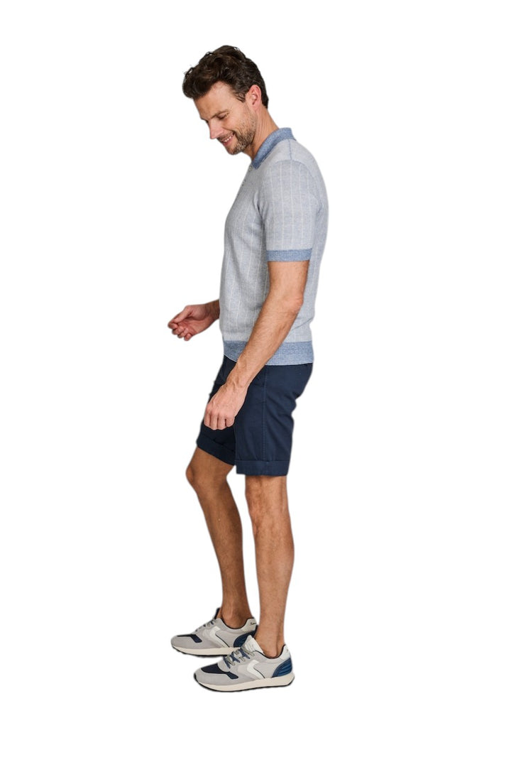 Mason'S Men bermuda heren marine Torino 9BE27873ME303006