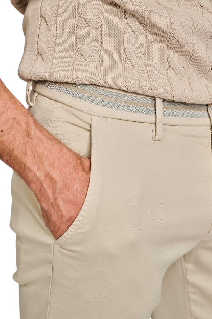 Mason'S Men sportieve broek heren beige Torino Elgance 9PN2R4593N1MBE100 020