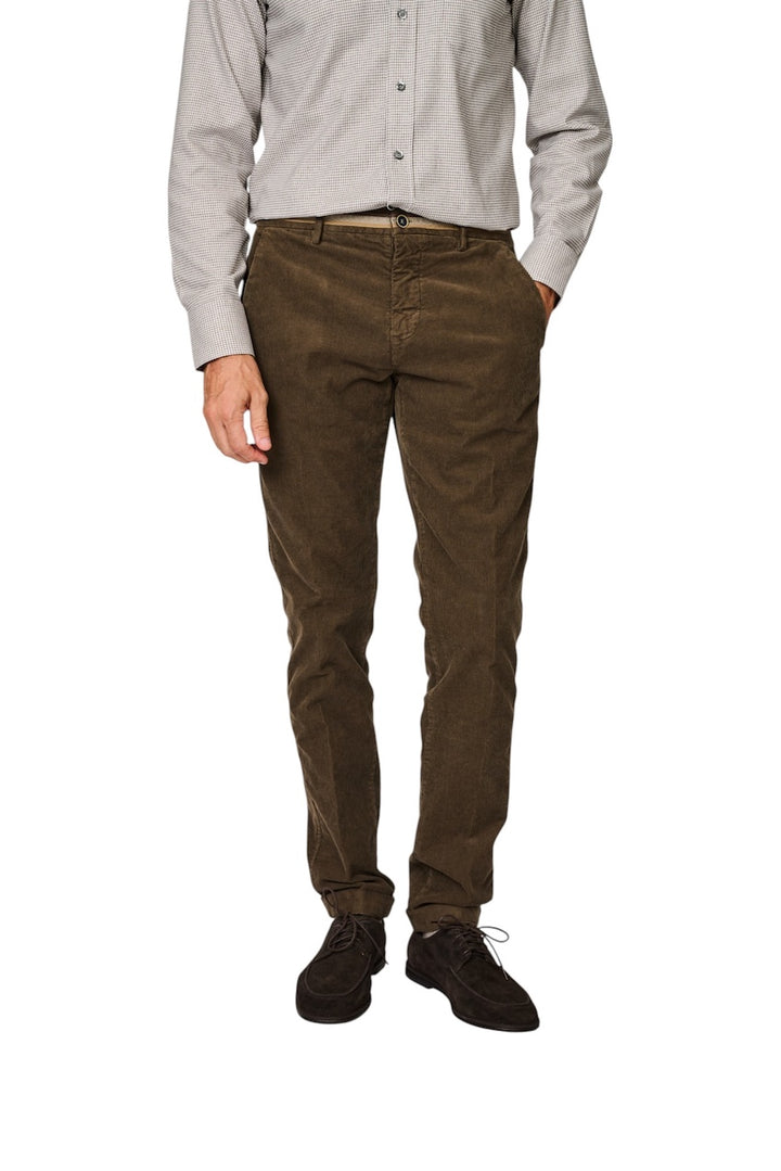 Mason'S Hombres Pantalones deportivos para hombre, marrones, Torino, invierno