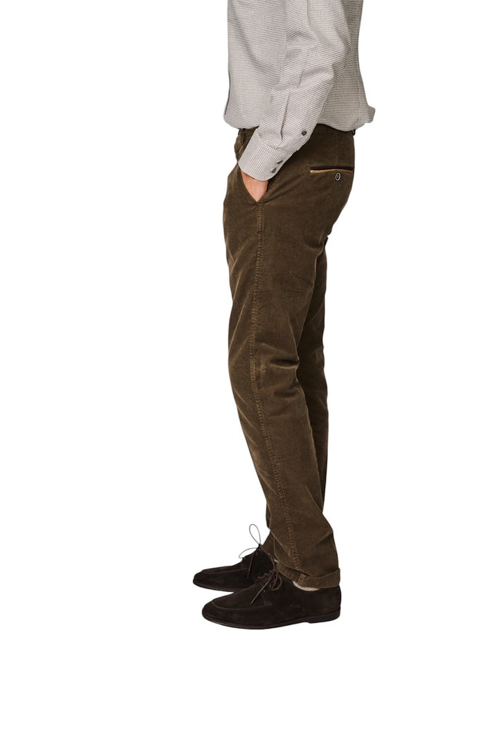 Mason'S Hombres Pantalones deportivos para hombre, marrones, Torino, invierno