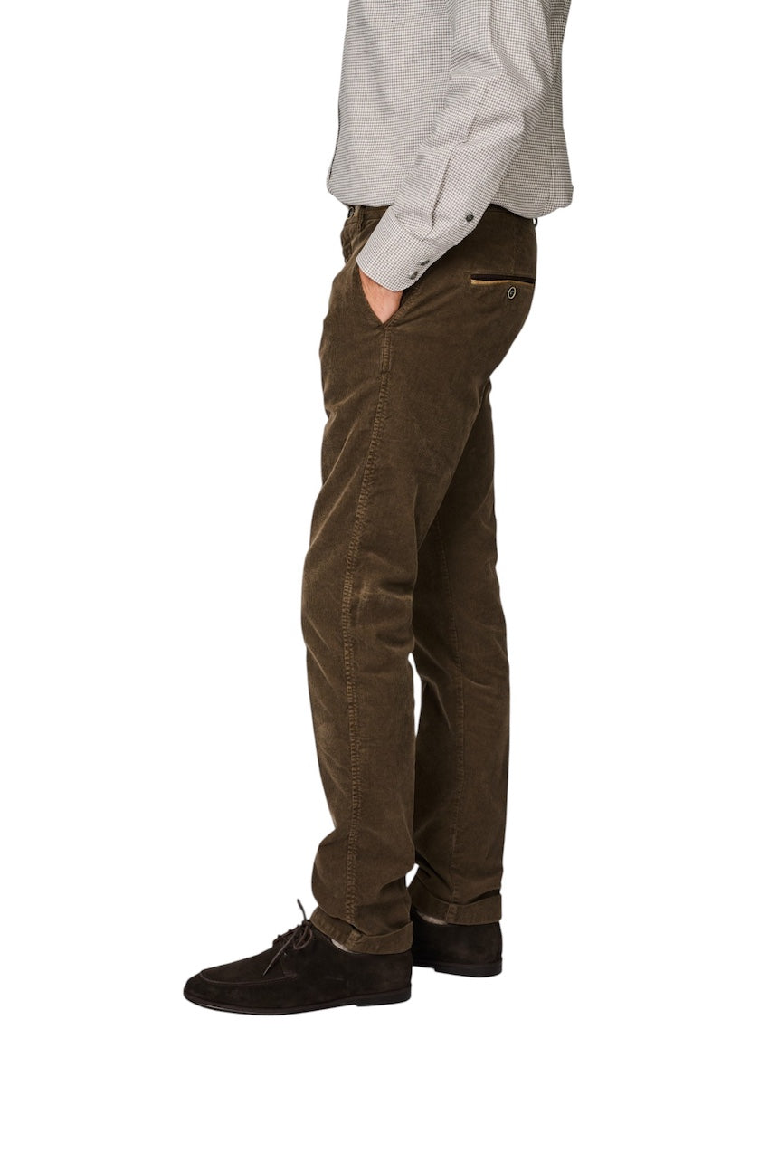 Mason'S Hombres Pantalones deportivos para hombre, marrones, Torino, invierno
