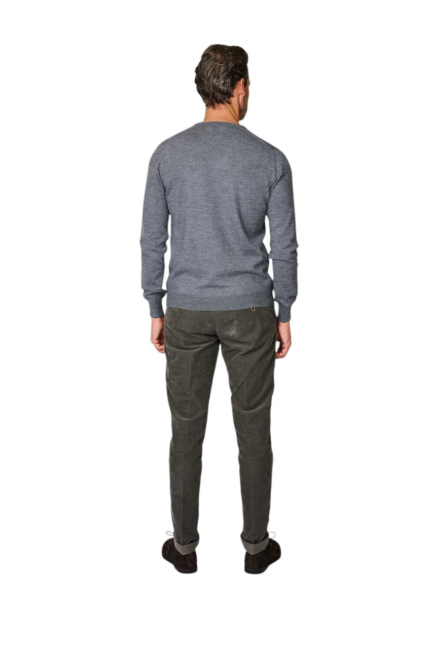 Mason'S Men sportieve broek heren donker bruin Torino Winter 9PN2R3073N6VBE014738