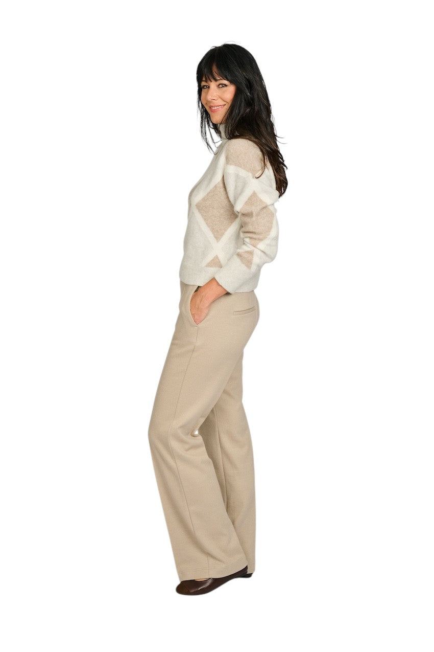 Mason'S Women broek dames beige 4PNT4E550ABJERT217060