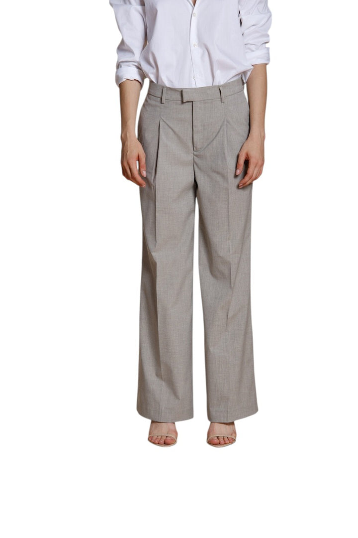 Mason'S Women broek dames beige New York wide 4PNT5W190 MTE181 058