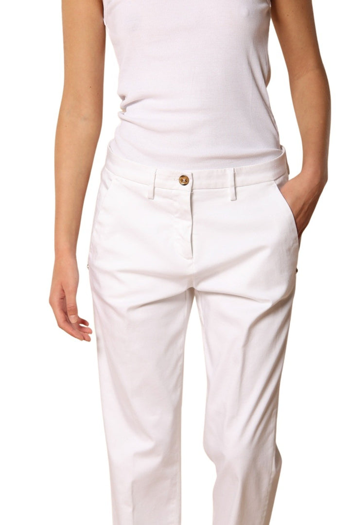Mason'S Women broek dames wit New York Carrot