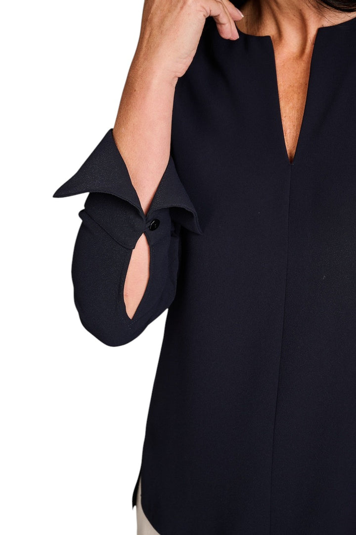 Natan Collection blouse dames marine ENORA-N6NJ03-140