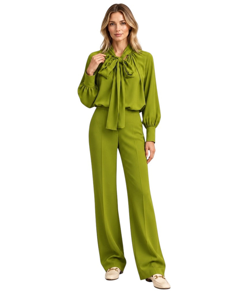 Natan Collection broek dames groen FRIEND-N5DT01 151