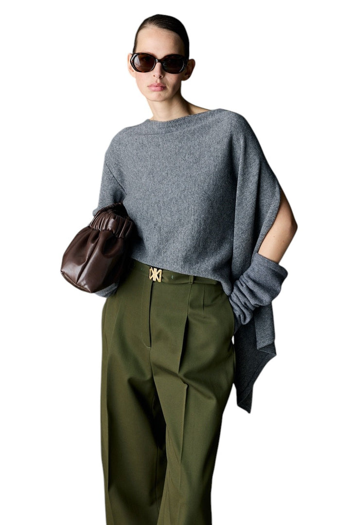 Natan Collection cape dames grijs ORY-WOOL 177