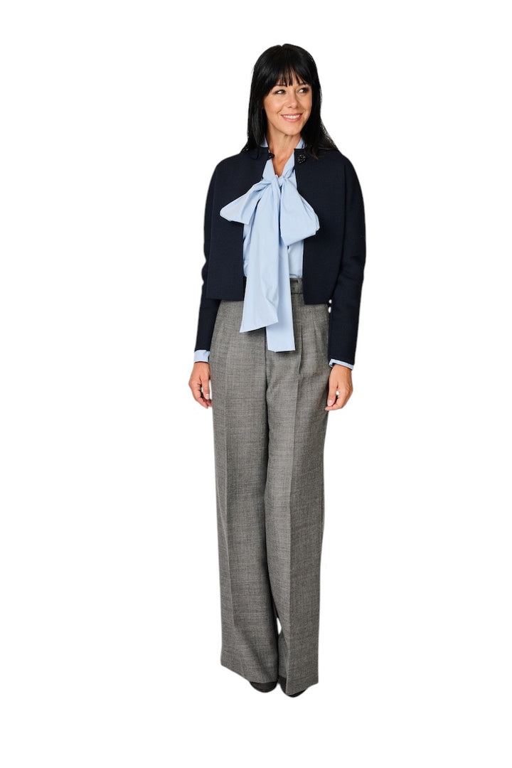 Natan Collection gilet dames marine OVNI-MERINOS1 140