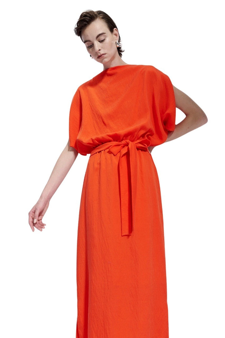Natan Collection kleedje dames oranje COAST-N3IN01-264
