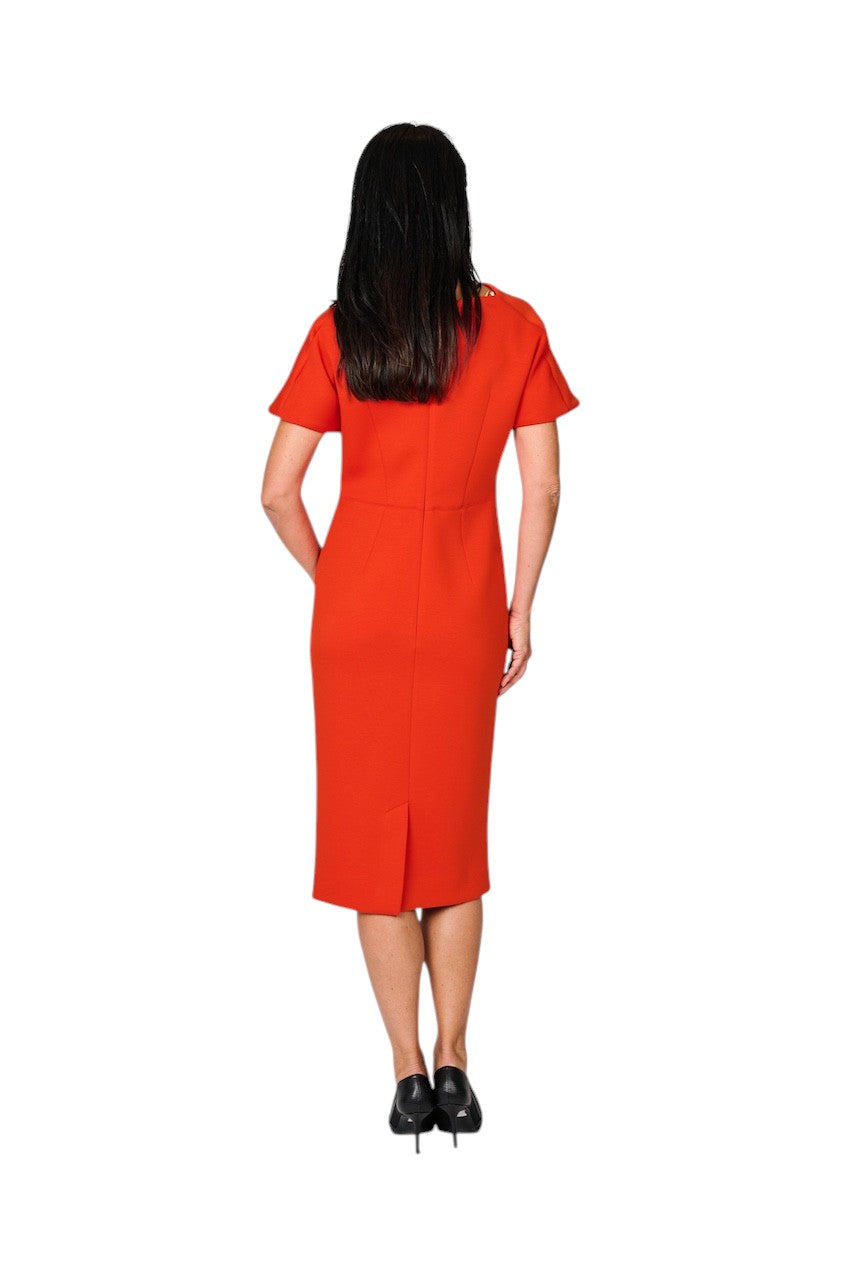 Natan Collection kleedje dames oranje FORMAT-J8ZN01 274