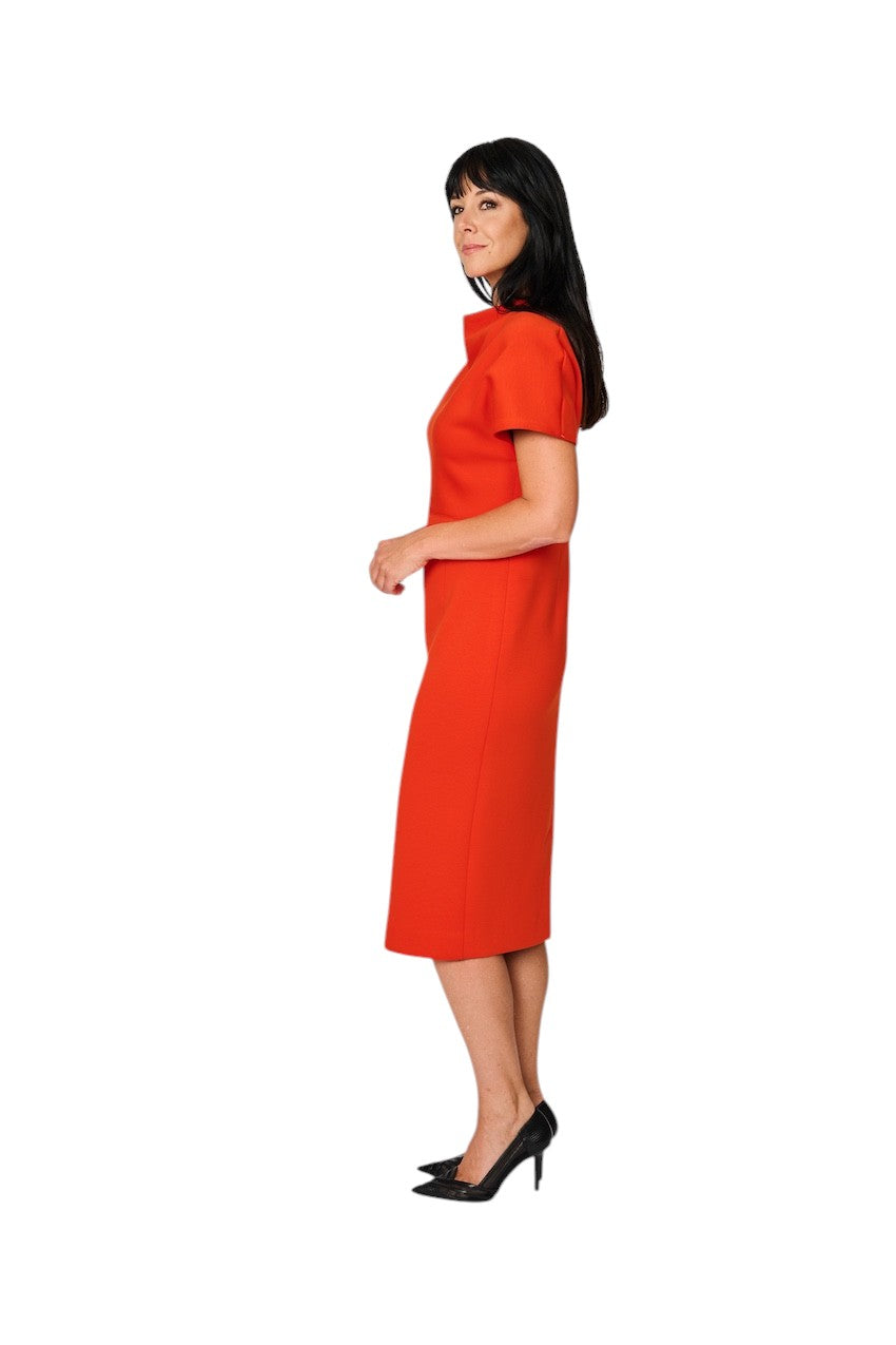 Natan Collection kleedje dames oranje FORMAT-J8ZN01 274