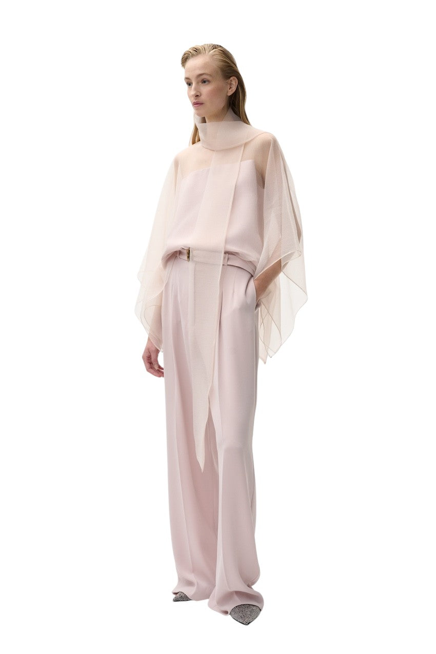 Natan Collection blouse dames grijs EGAL-J3TKN01-103