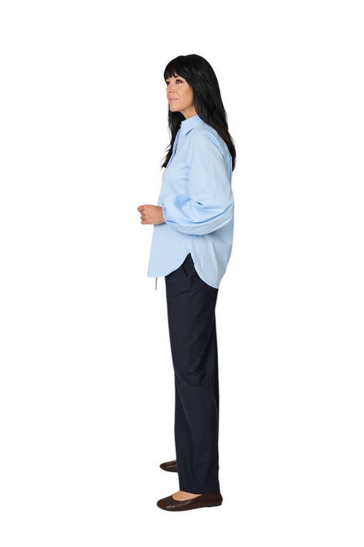 Panicale Cashmere broek dames blauw
