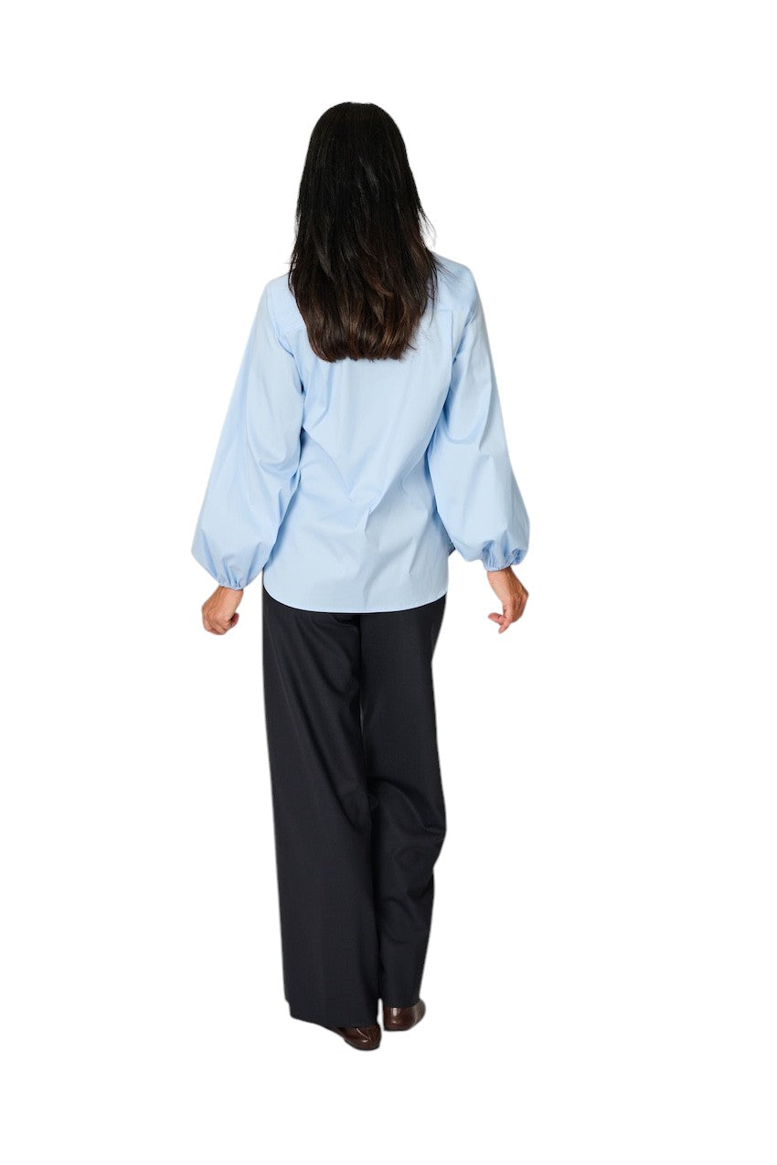 Panicale Cashmere broek dames blauw