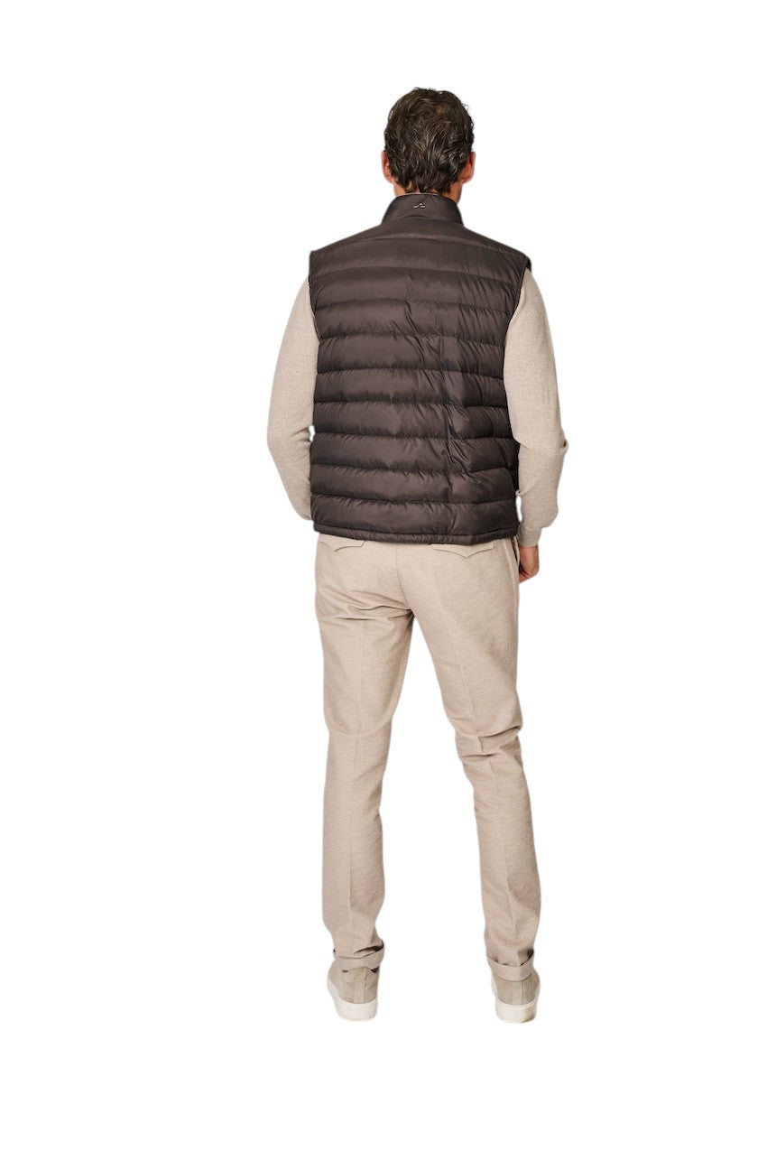 Paul & Shark bodywarmer heren bruin 99312007 306
