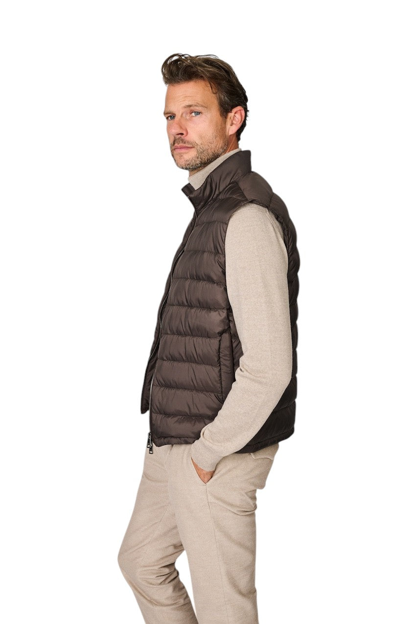 Paul & Shark bodywarmer heren bruin 99312007 306