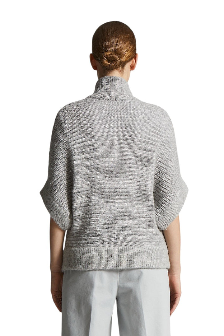 Peserico gilet dames grijs A99352F03 9197A 76A