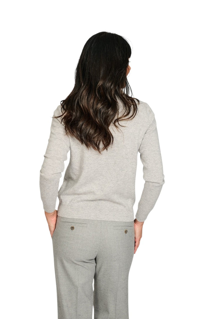 Peserico pull trui dames grijs A99297F12 9283A 76A