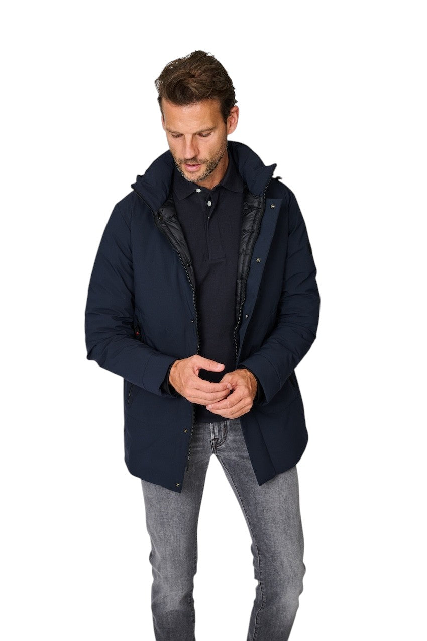 Peuterey parka heren marine Peebles
