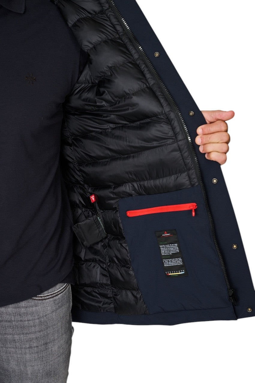 Peuterey parka heren marine Peebles