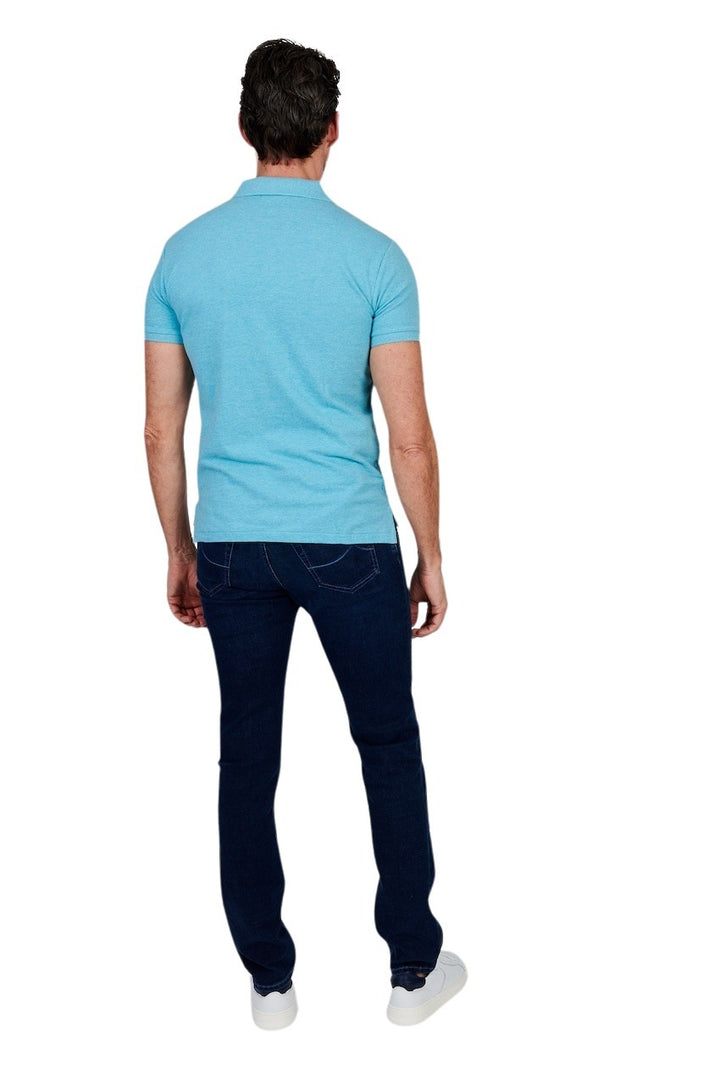 Polo Ralph Lauren Men polo shirt short sleeves men's turquoise
