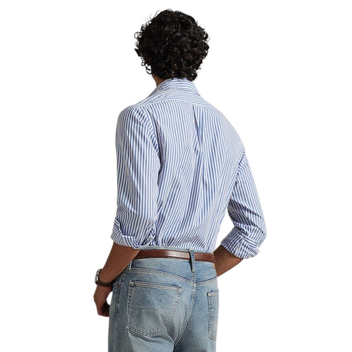 Polo Ralph Lauren Men hemd heren blauw Custom fit 710B15595008