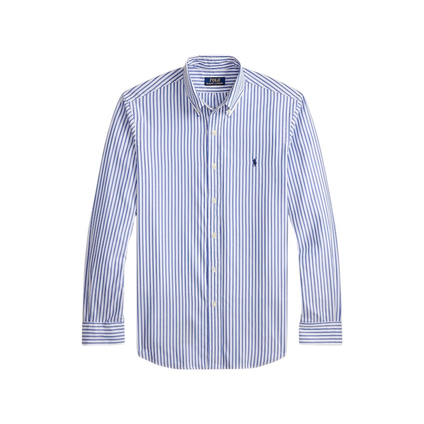 Polo Ralph Lauren Men hemd heren blauw Custom fit 710B15595008