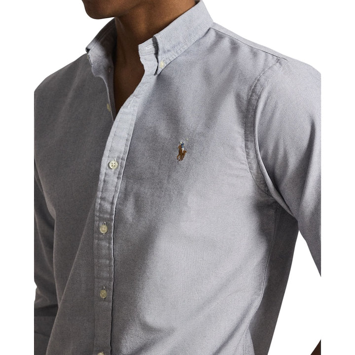 Polo Ralph Lauren Men hemd heren grijs slim fit 710792161500