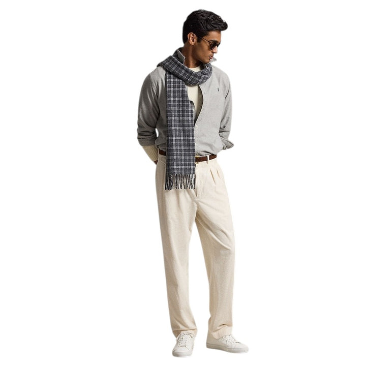 Polo Ralph Lauren Men hemd lange mouwen heren grijs 710B30245001