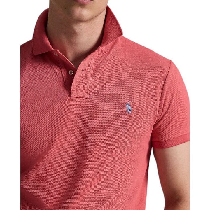 Polo Ralph Lauren Men polo shirt heren rood slim fit 710536856485