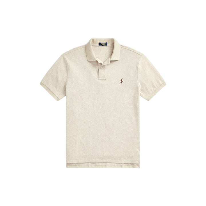 Polo Ralph Lauren Men polo shirt korte mouwen heren beige Custom slim fit