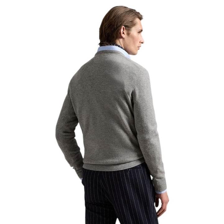 Polo Ralph Lauren Men pull trui ronde hals heren grijs 710974148002.