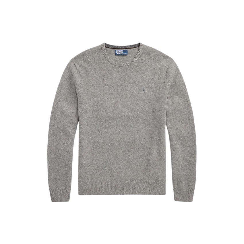 Polo Ralph Lauren Men pull trui ronde hals heren grijs 710974148002.