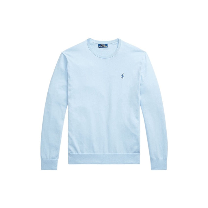 Polo Ralph Lauren Men pull trui ronde hals heren licht blauw custom slim fit 710890558507