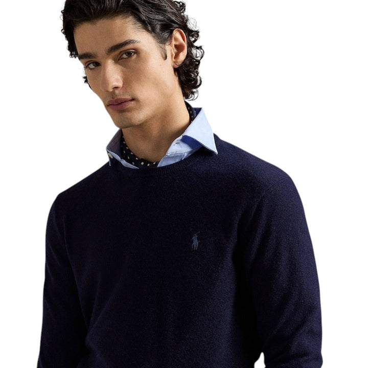 Polo Ralph Lauren Men pull trui ronde hals heren marine 710974148001