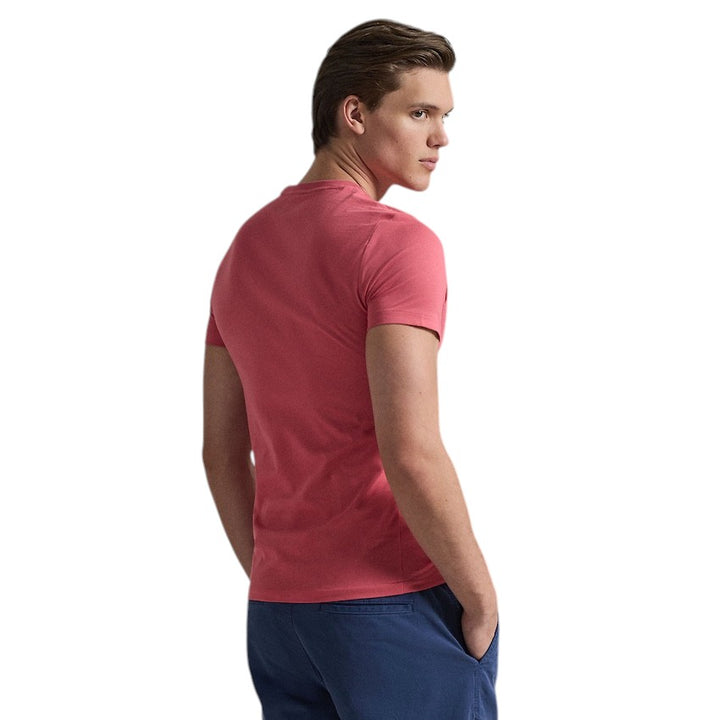 Polo Ralph Lauren Men t-shirt korte mouwen heren rood custom slim fit 710671438515