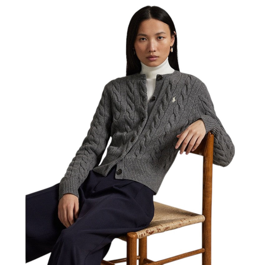 Polo Ralph Lauren Women gilet dames grijs 211972104500