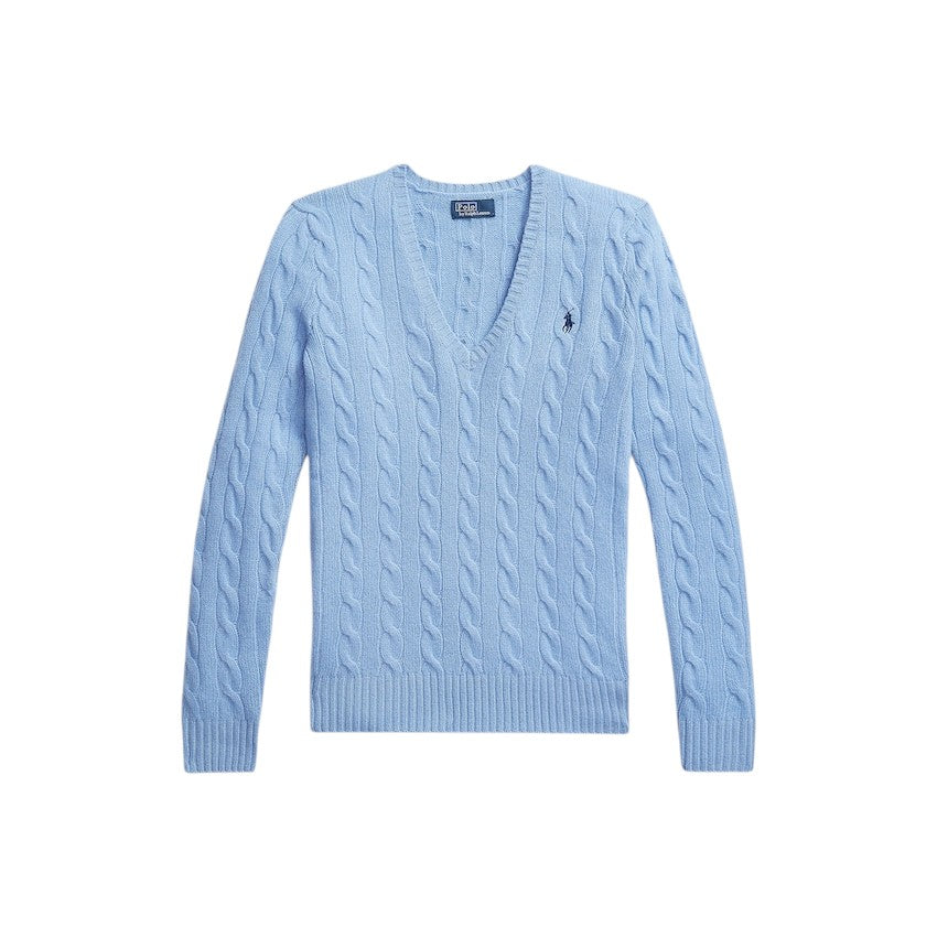 Polo Ralph Lauren Women pull trui v-hals dames ciel 211971866004