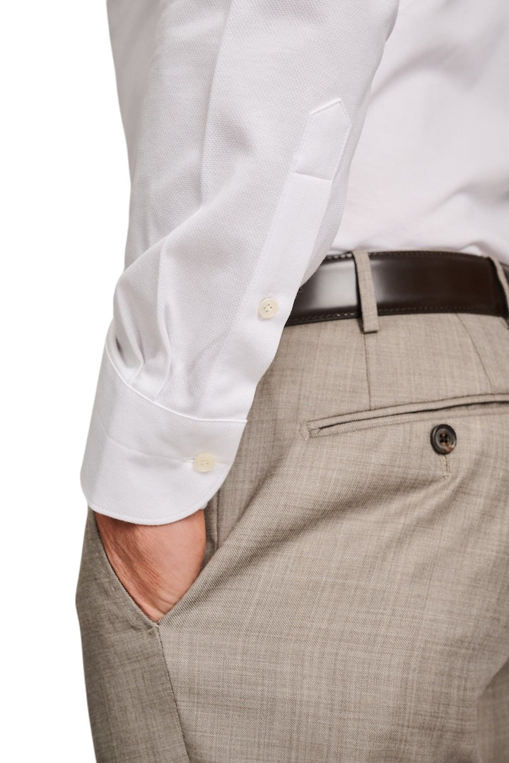 Profuomo hemd heren wit PPXH10033A