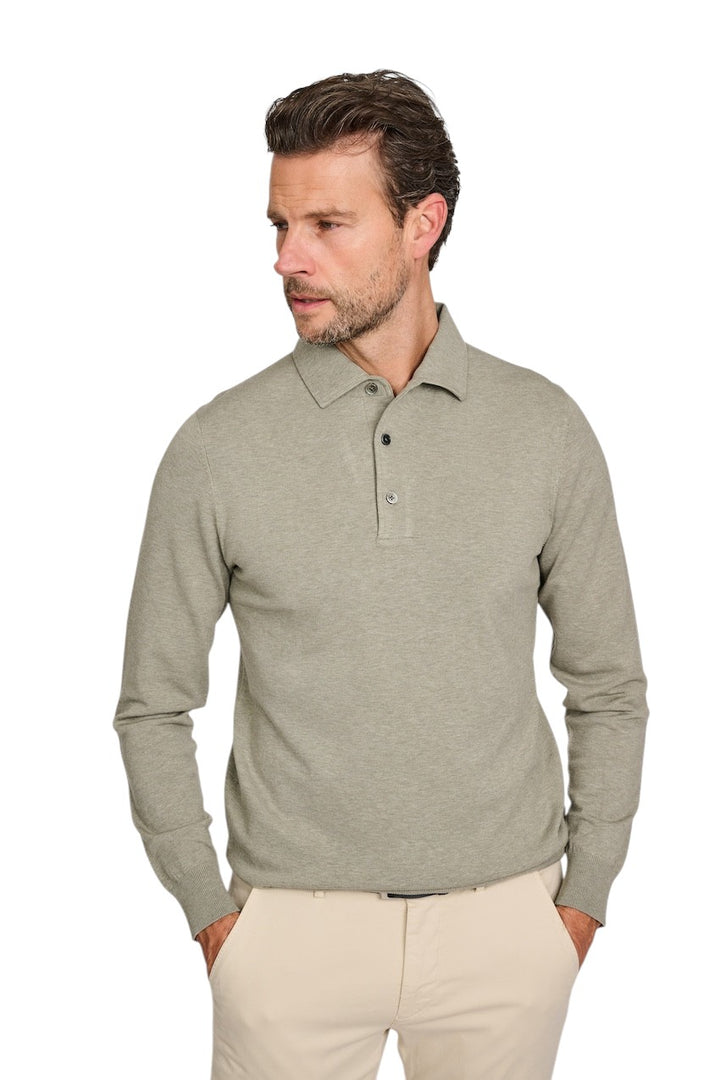 Profuomo polo shirt heren groen PPXJ10005D