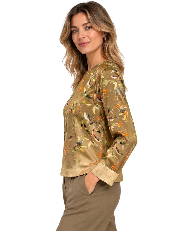 Riani blouse dames taupe 675940-4617 868