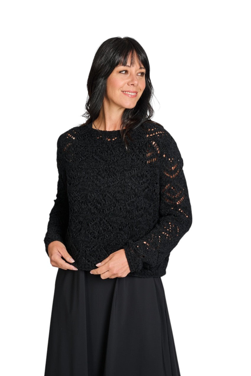Riani pull trui dames zwart 647920-8392 999