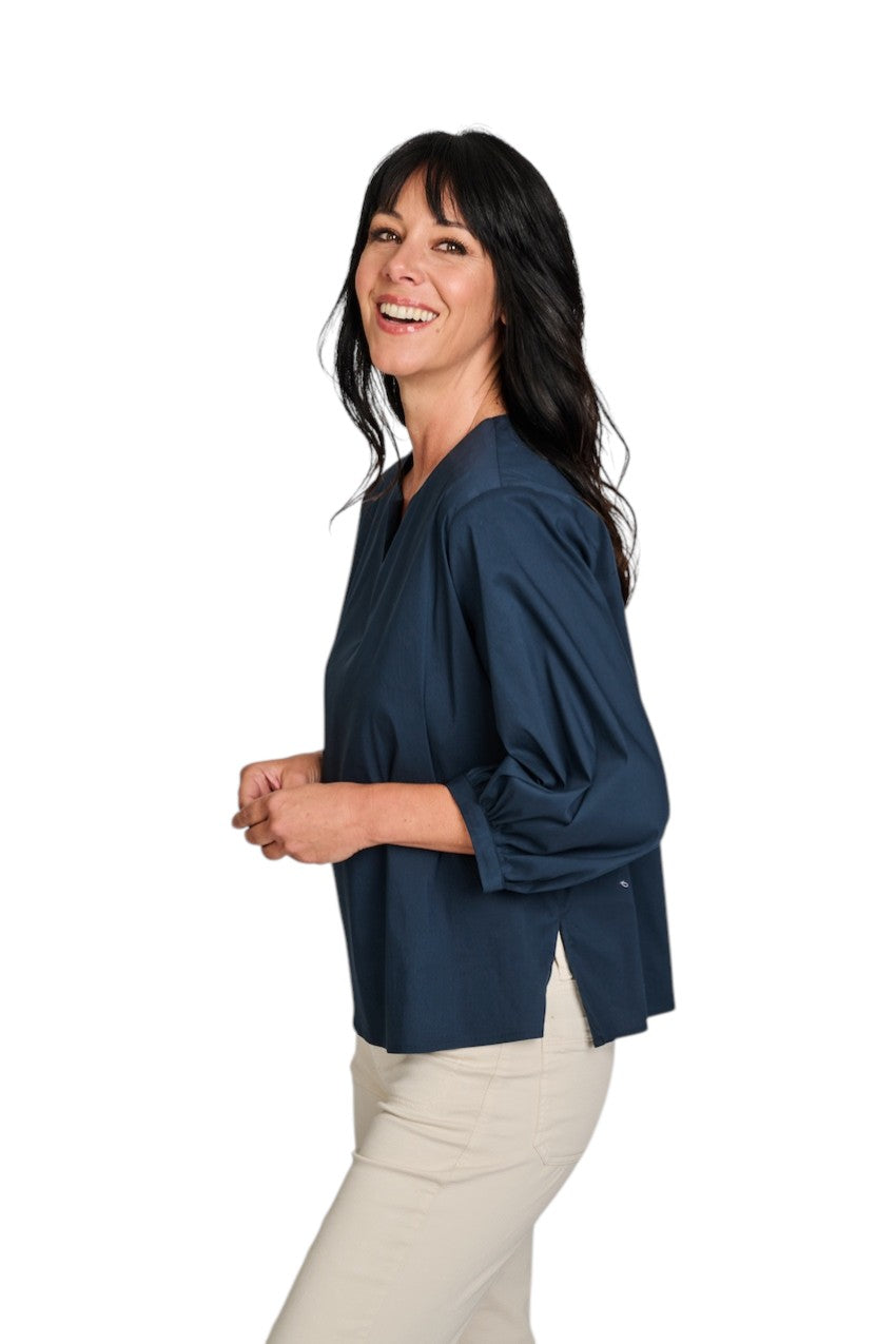 Scapa Flow blouse dames marine Bobby