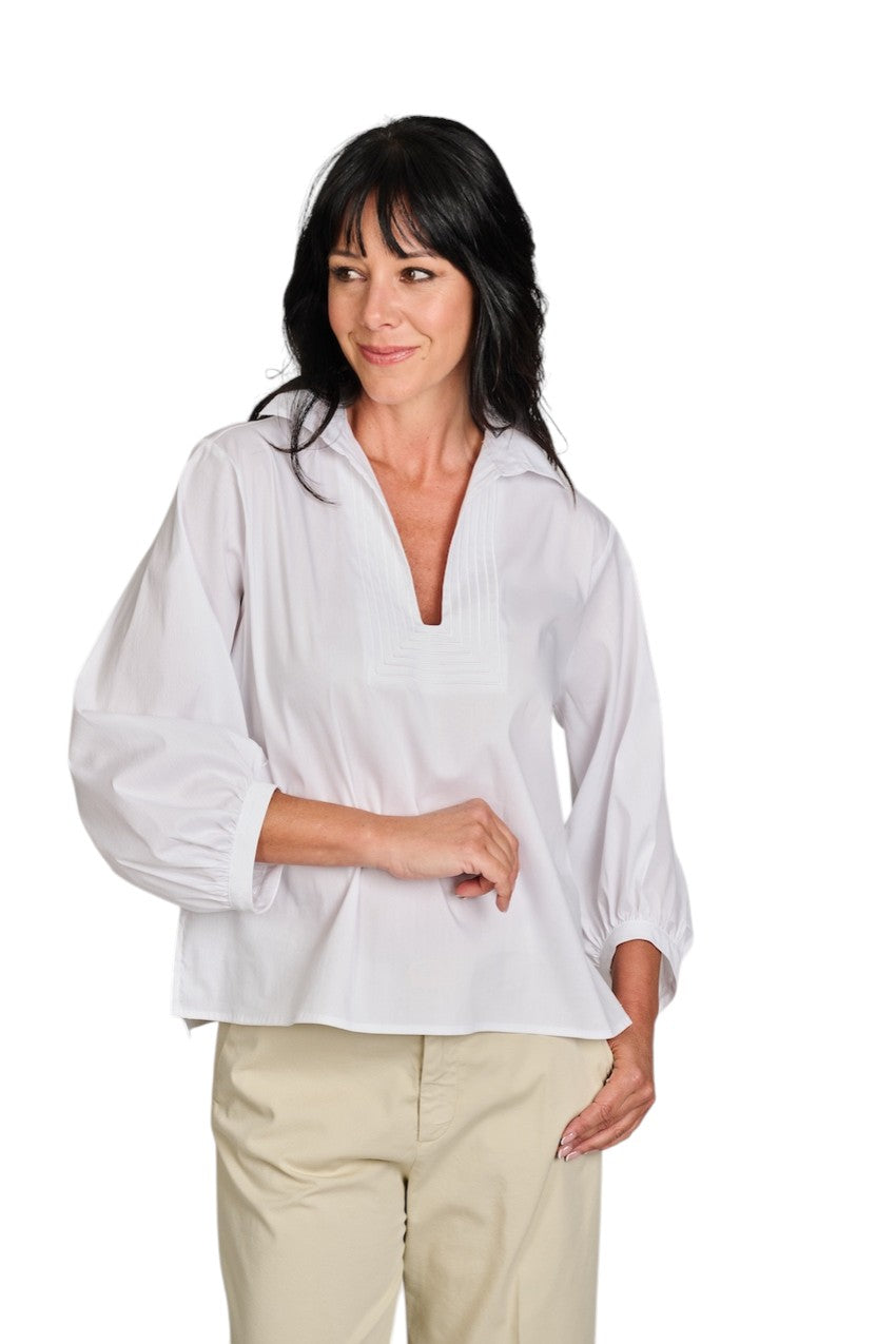 Scapa Flow blouse dames wit Babette CURAI 001
